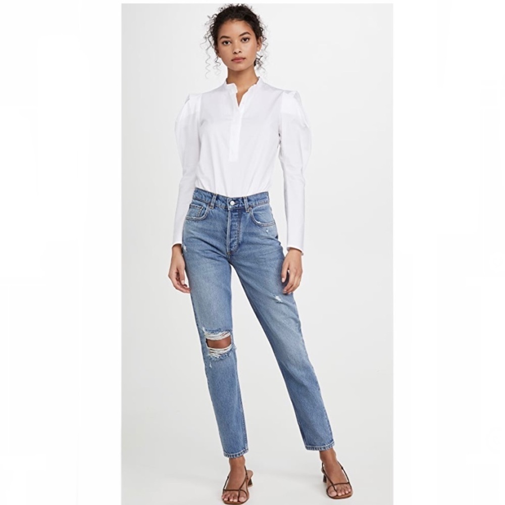 Boyish The Billy High Rise Rigid Skinny Jeans In Great Dictator - Picture 1 of 14